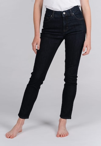 Angels Regular Slim Fit Jeans Jeans Skinny mit sportivem Denim in Blau: predná strana