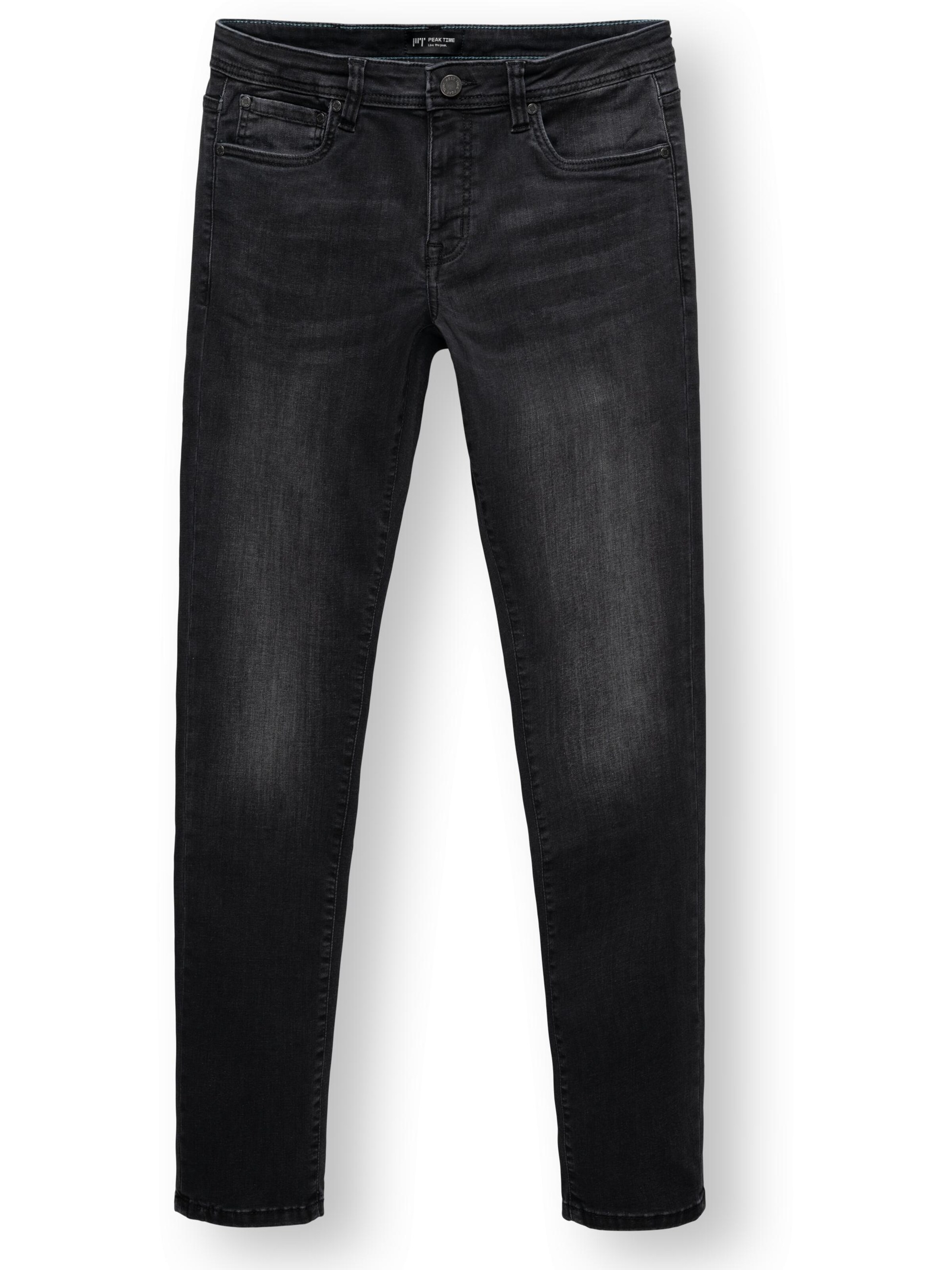 Peak Time Jeans 'Mailand' in Grijs: voorkant