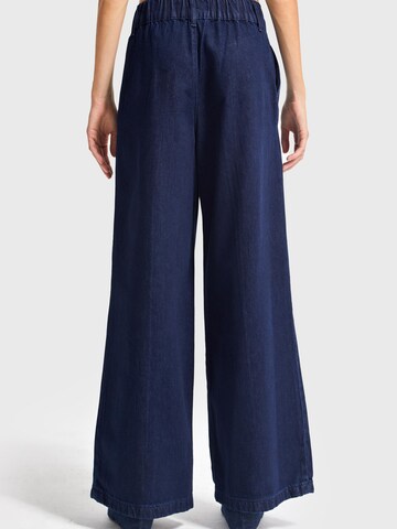 IT'S BASIC Wide leg Jeans 'Wide High Rise Jeans' in Blauw