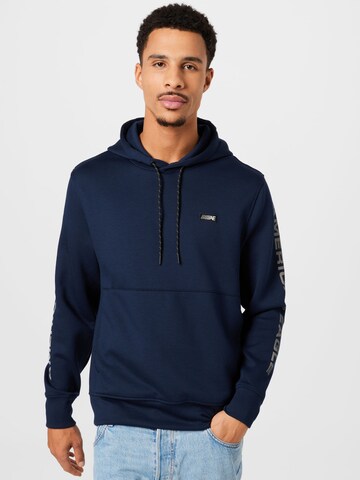 Sweat-shirt American Eagle en bleu : devant