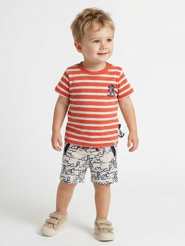 SIGIKID Shirt 'T-Shirt Ahoi Little Pirate' in Red