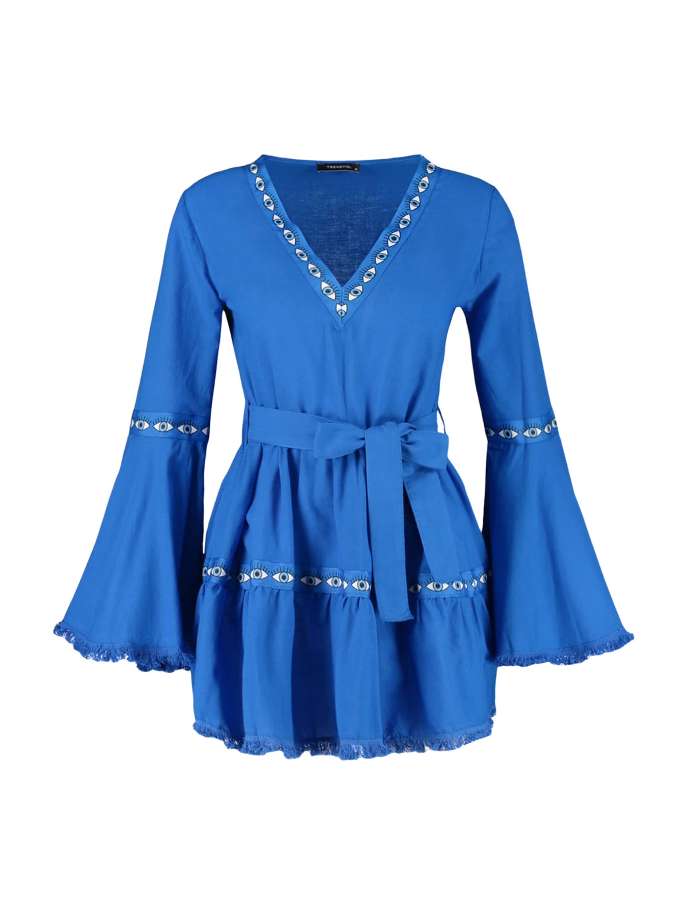 Trendyol - Vestido em azul: frente