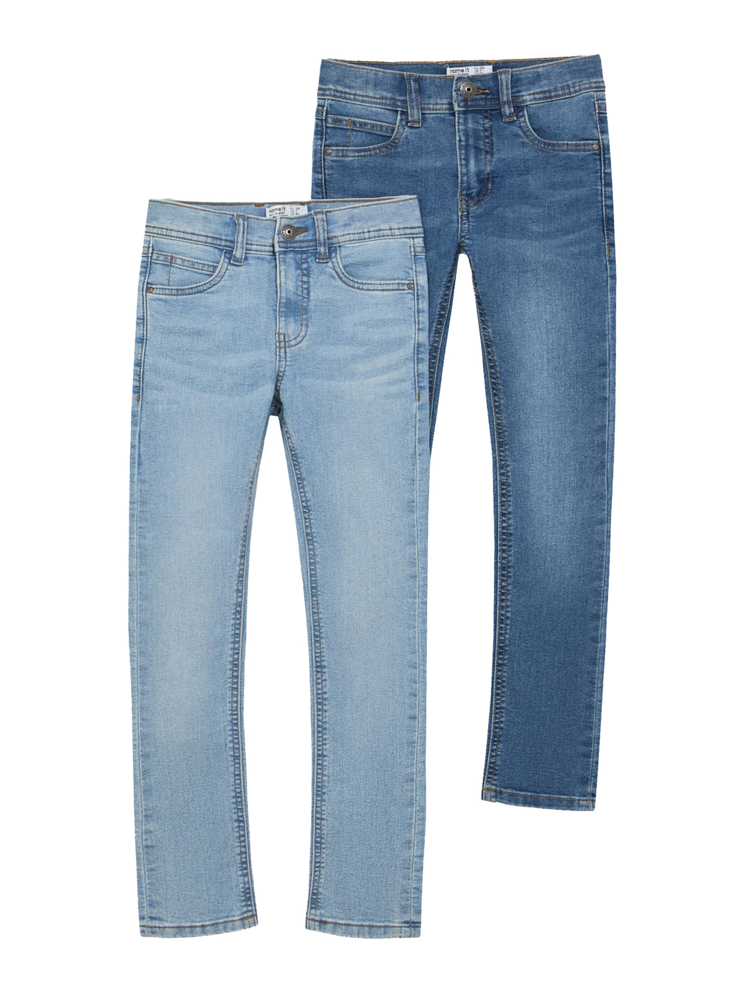 Regular Jean 'NKMSILAS' NAME IT en bleu : devant