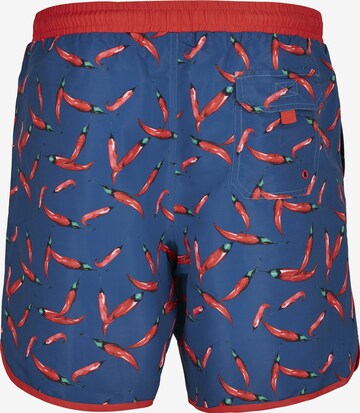 Urban Classics Zwemshorts in Blauw