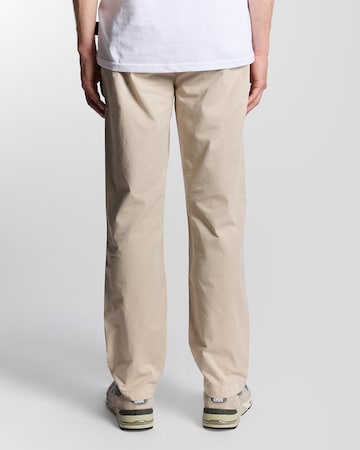 Regular Pantalon chino 'Drawstring' Lyle & Scott en beige