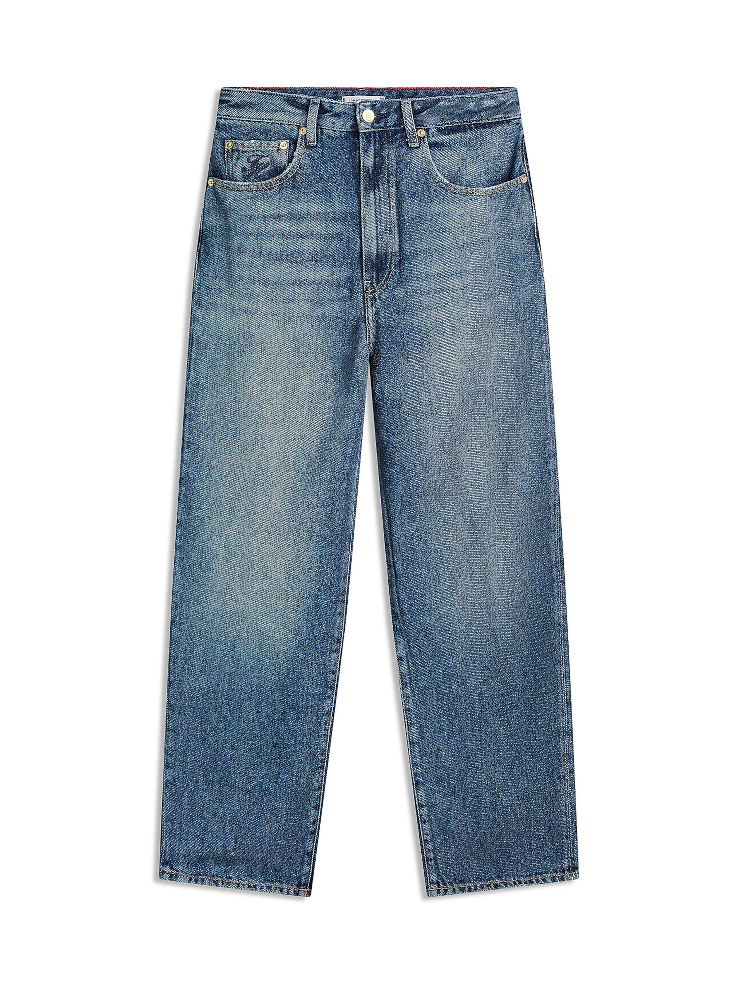 TOMMY HILFIGER Vat Jeans in Blauw: voorkant