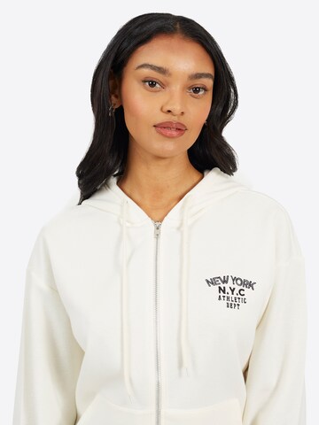 BRAVE SOUL Sweatjacke in Weiß
