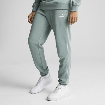 Effilé Pantalon de sport PUMA en vert