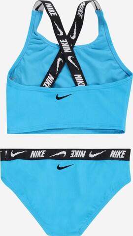Nike Swim T-shirt Sportovní plavky – modrá