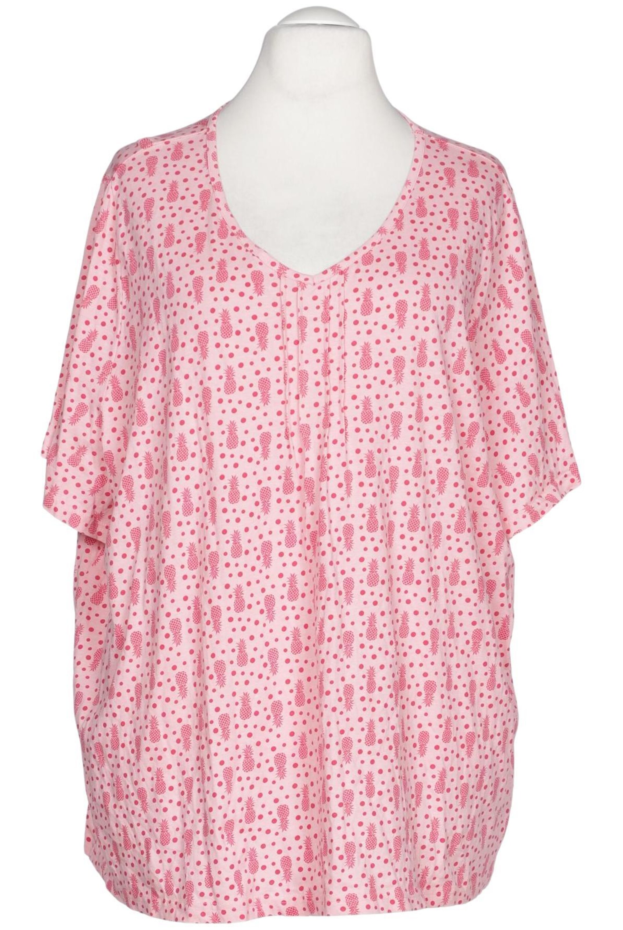 Ulla Popken T-Shirt 9XL in Pink: Vorderseite