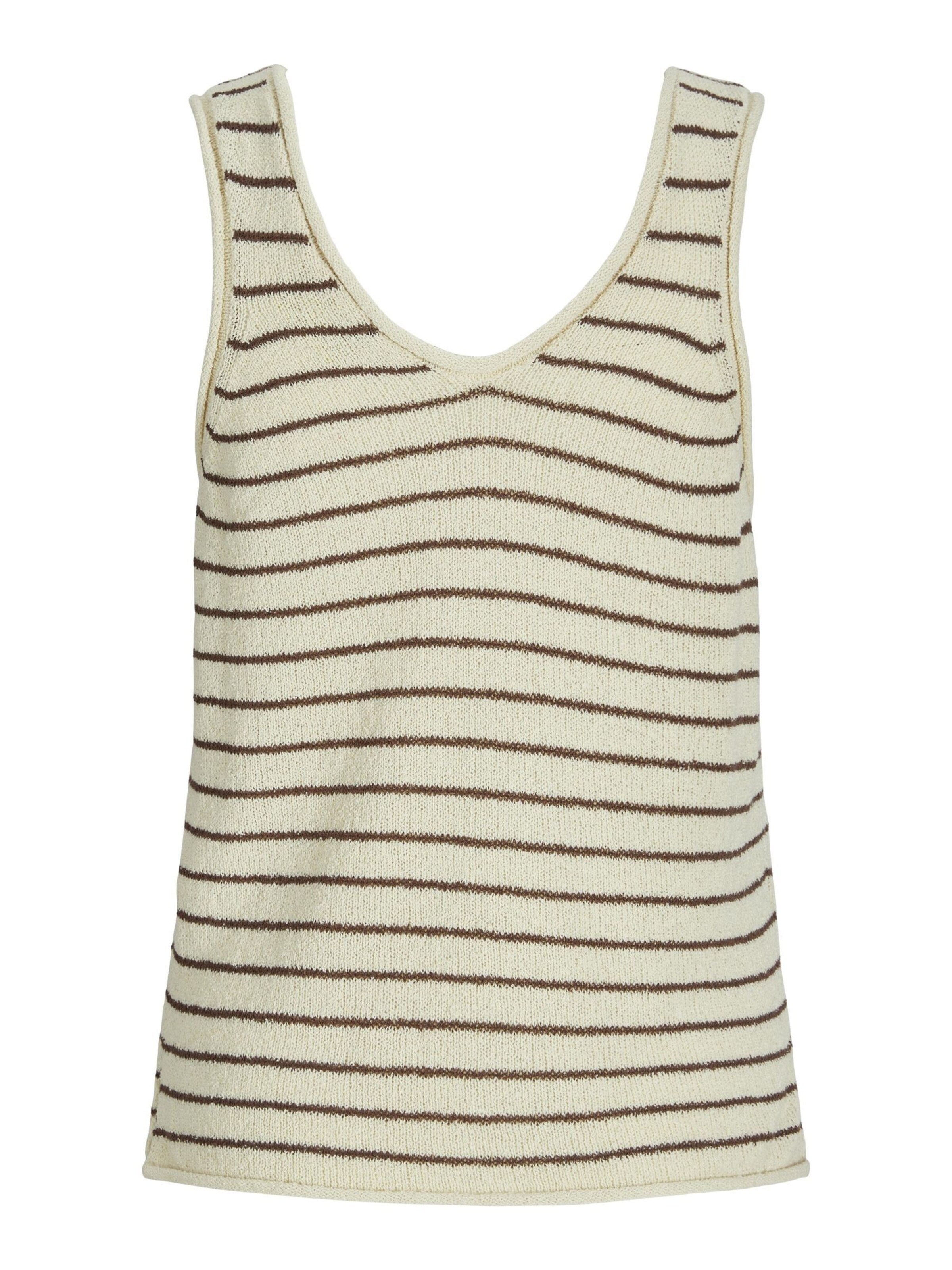 JJXX Gebreide top 'JXAmara' in Beige