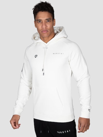 MOROTAI Sportsweatshirt 'Paris' in Wit: voorkant