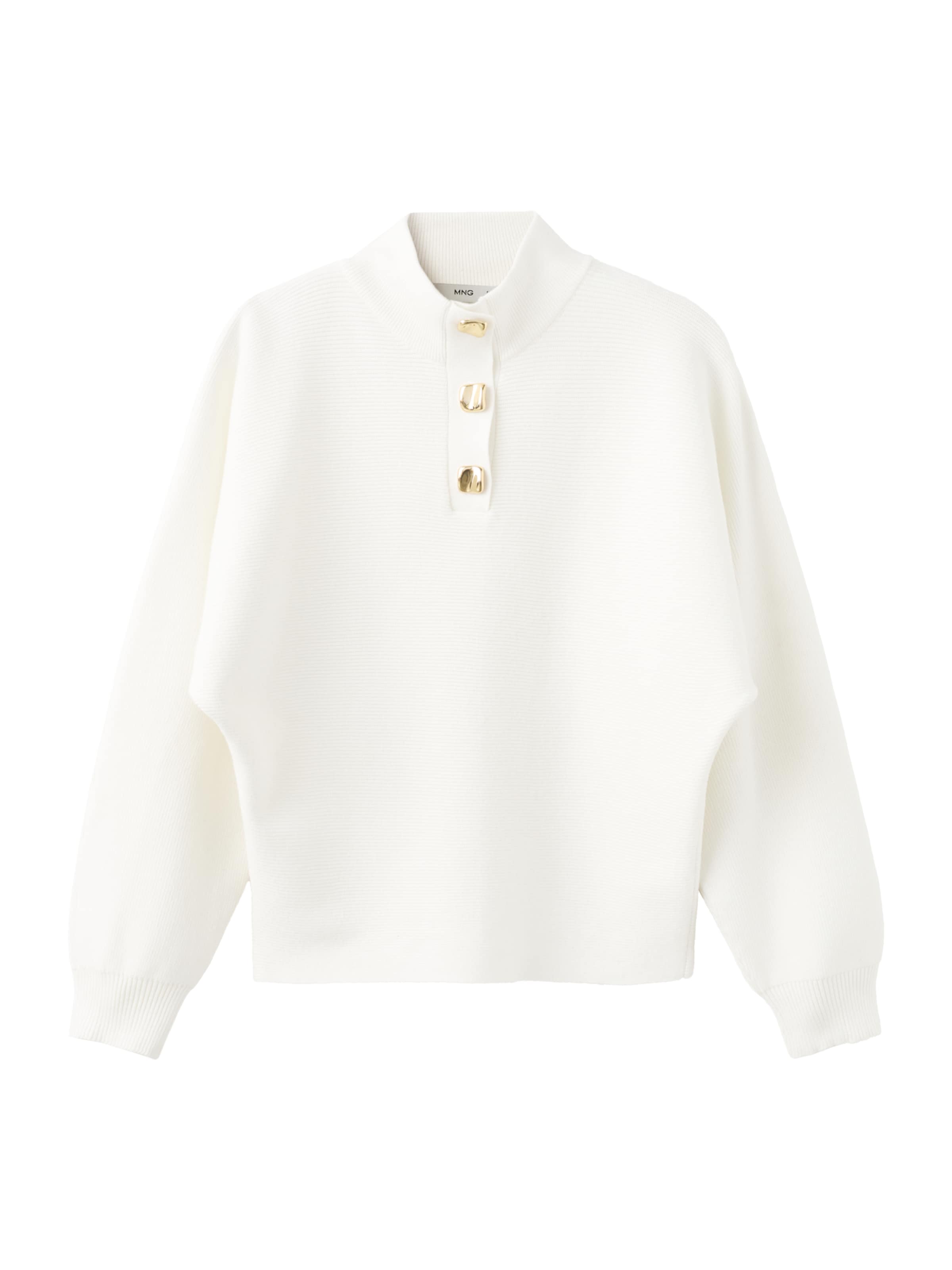 MANGO Sweter &#x27;UPTOWN&#x27; w kolorze beżowy: przód