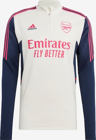 ADIDAS SPORTSWEAR Sportsweatshirt 'Arsenal Condivo 22 ' in Wit: voorkant