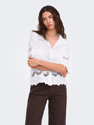 Jaqueline de Yong Blouse 'Svea' in Wit