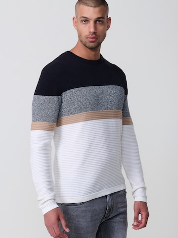 KOROSHI Strickpullover in Weiß