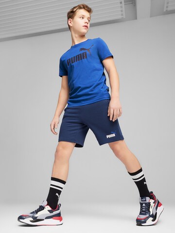 PUMA - Camiseta 'Essentials' en azul