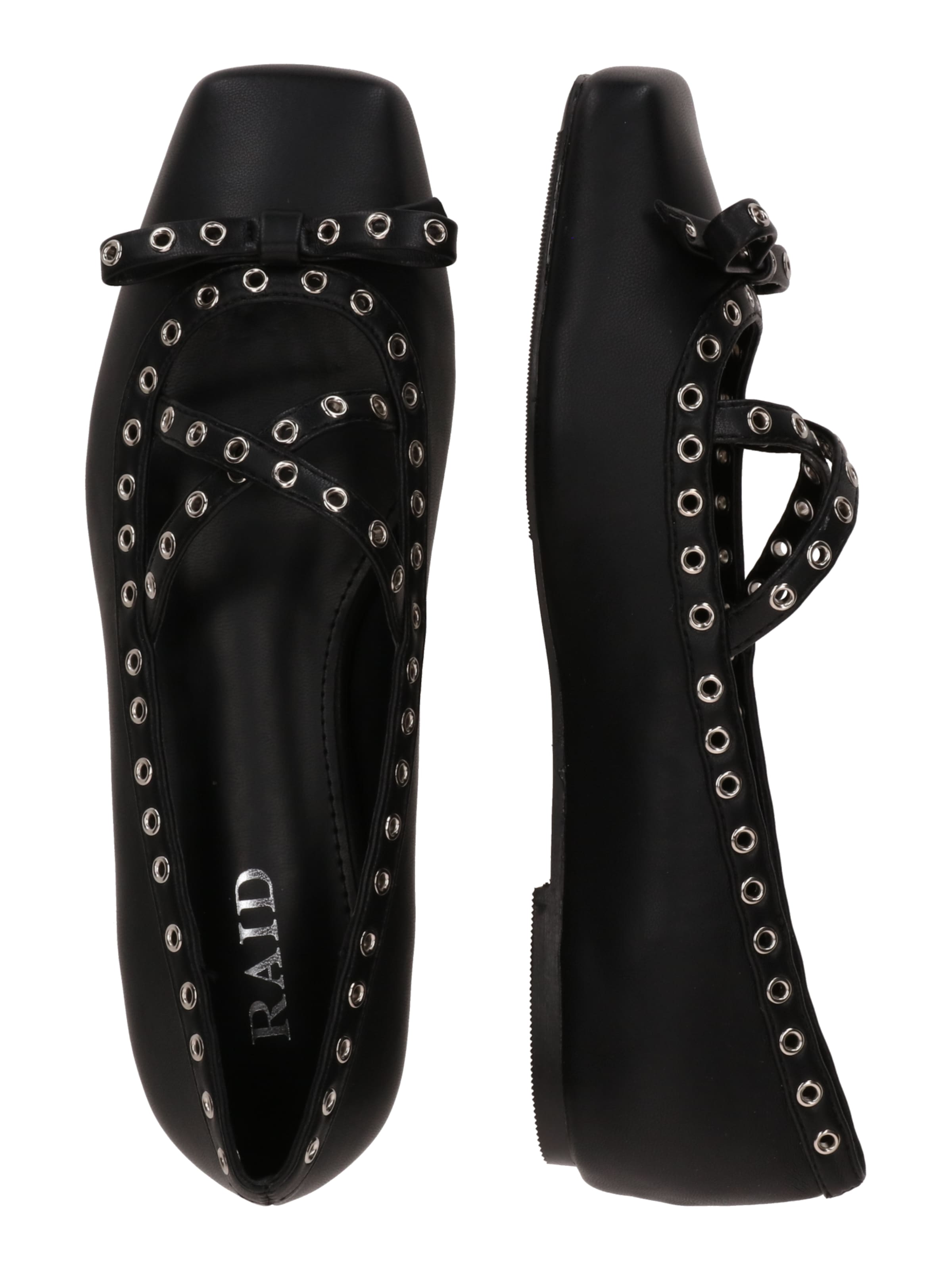 Raid Балетки с ремешком 'HALO' в Черный