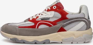 Baskets basses 'DE REZER 01' Floris van Bommel en rouge : devant