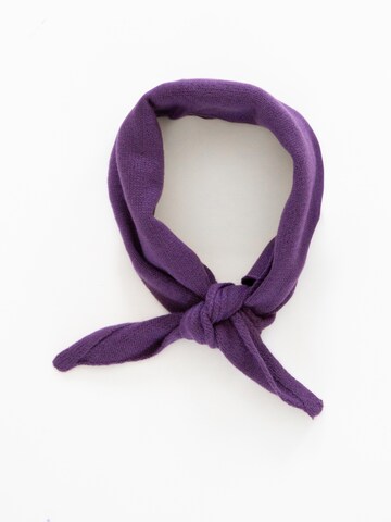 KOPYTO Schal 'BIRUANG' in Lila: Vorderseite