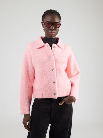 RINO & PELLEPrijelazna jakna 'Bubbly' - roza boja: prednji dio
