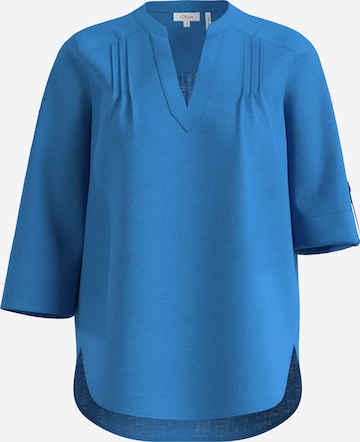 s.Oliver Blouse in Blauw: voorkant