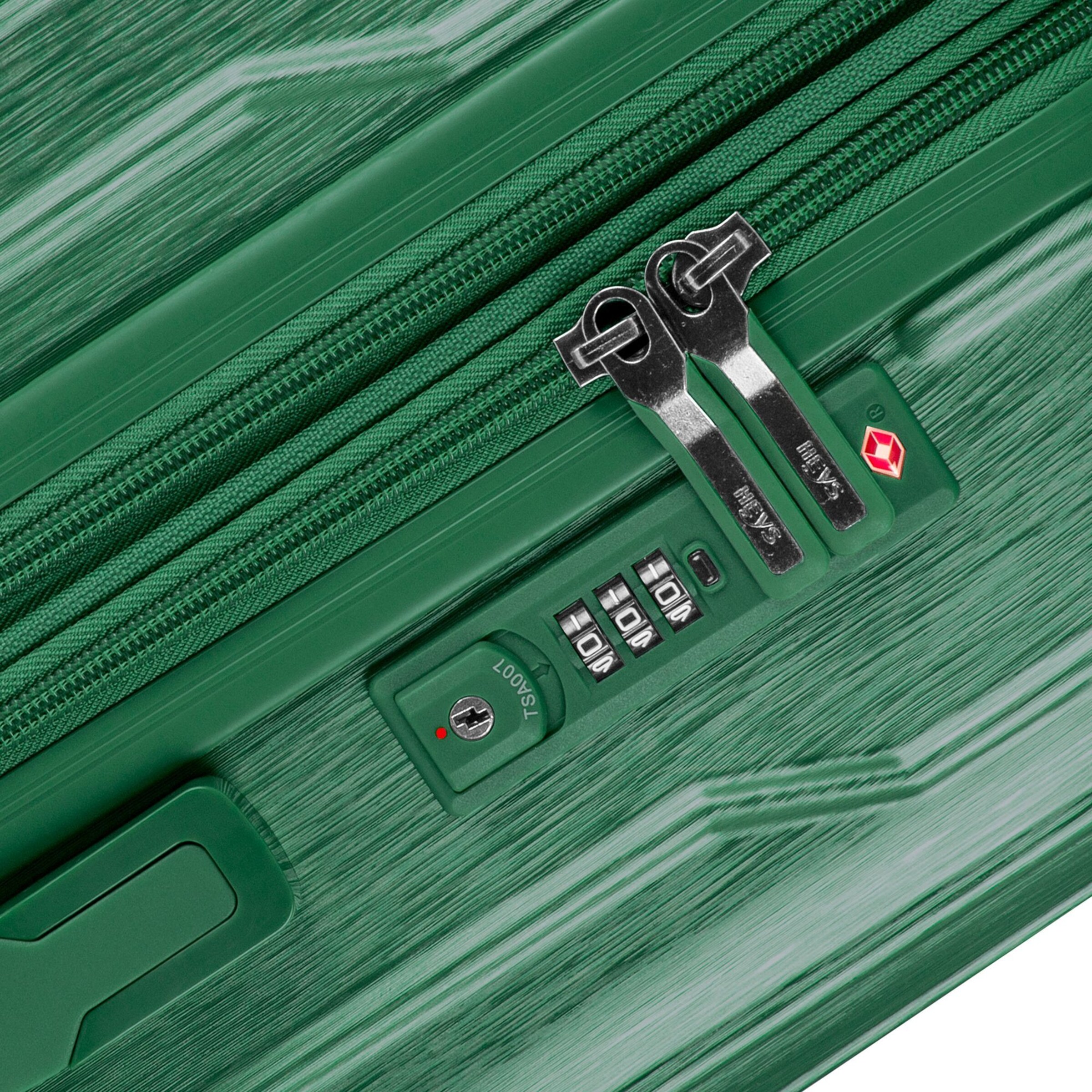 Heys Suitcase Set 'Xtrak' in Green