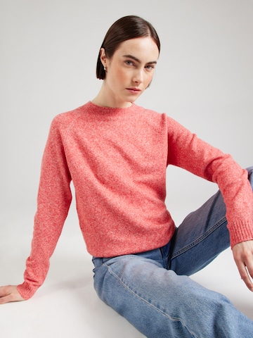 VERO MODA Sweater 'VMDOFFY' in Red: front