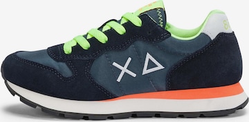 SUN68 Sneaker 'Tom Fluo' in Blau: Vorderseite