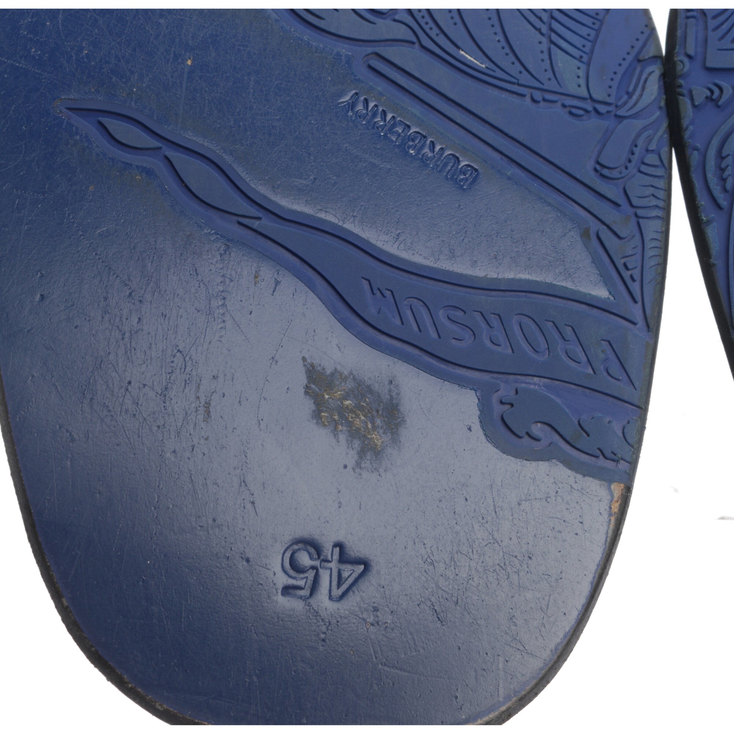 BURBERRY Halbschuhe 45 in Schwarz