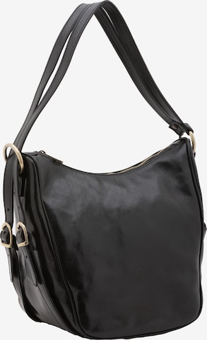 Viola Castellani Schultertasche in Schwarz: Vorderseite