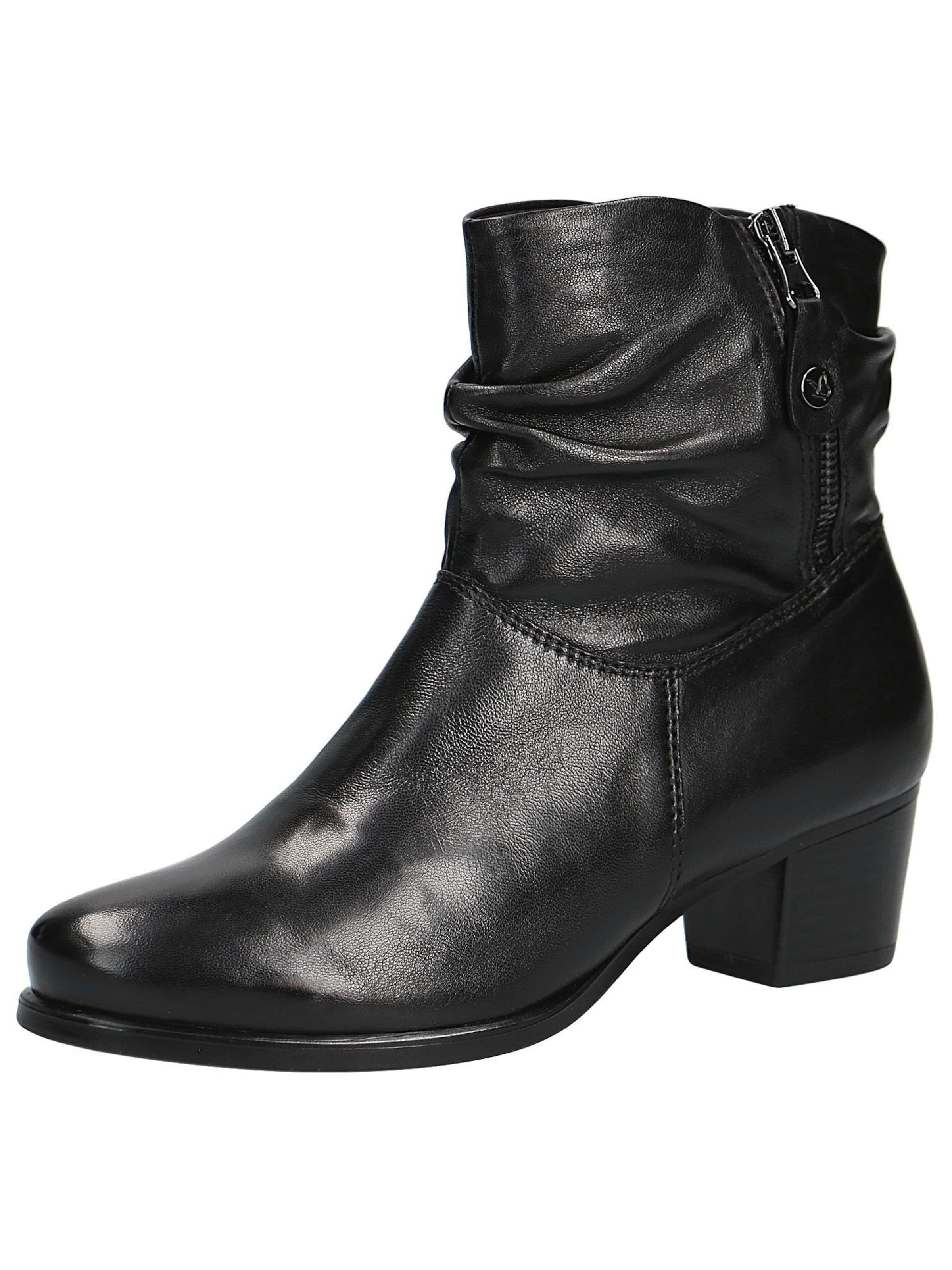 Botine CAPRICE pe negru, Vizualizare produs