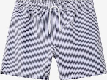 MANGO MAN Badeshorts 'Seerf' in Blau: Vorderseite
