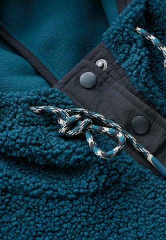 Veste en polaire 'Wooded Trail' Seasalt Cornwall en bleu