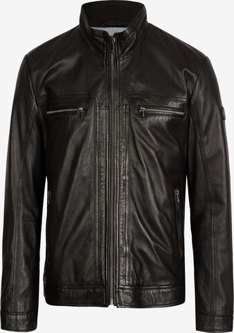 bugatti Between-Season Jacket 'Matti' in Black: front