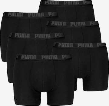 PUMA Boxerky – černá: přední strana