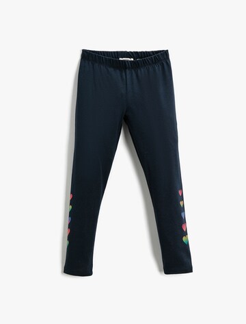 Koton Skinny Leggings in Blue: front