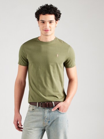 Regular fit Maglietta di Polo Ralph Lauren in verde: frontale