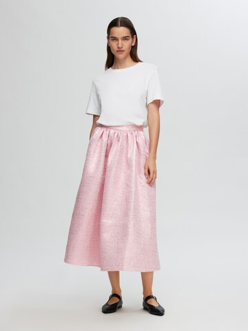 SELECTED FEMME Rok in Roze