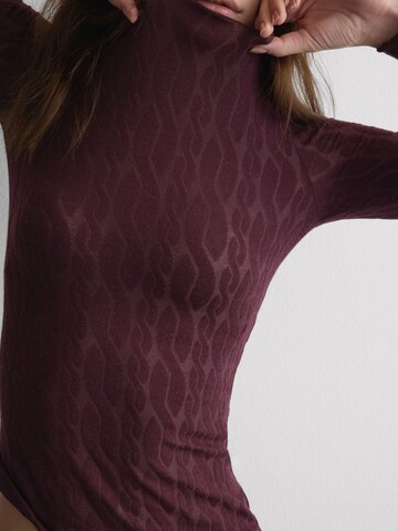 INTIMISSIMI Shirt 'Ultralight' in Red