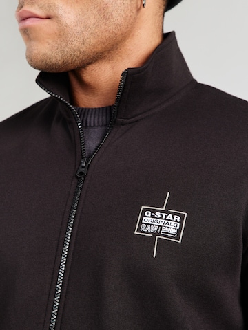 G-STAR Sweat jacket in Black