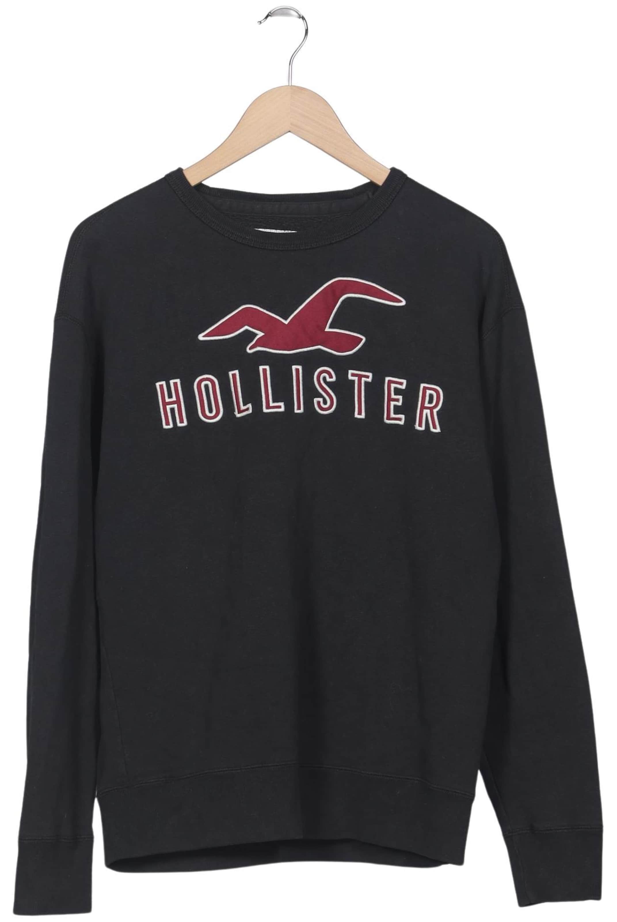 HOLLISTER Sweater M in Schwarz: Vorderseite
