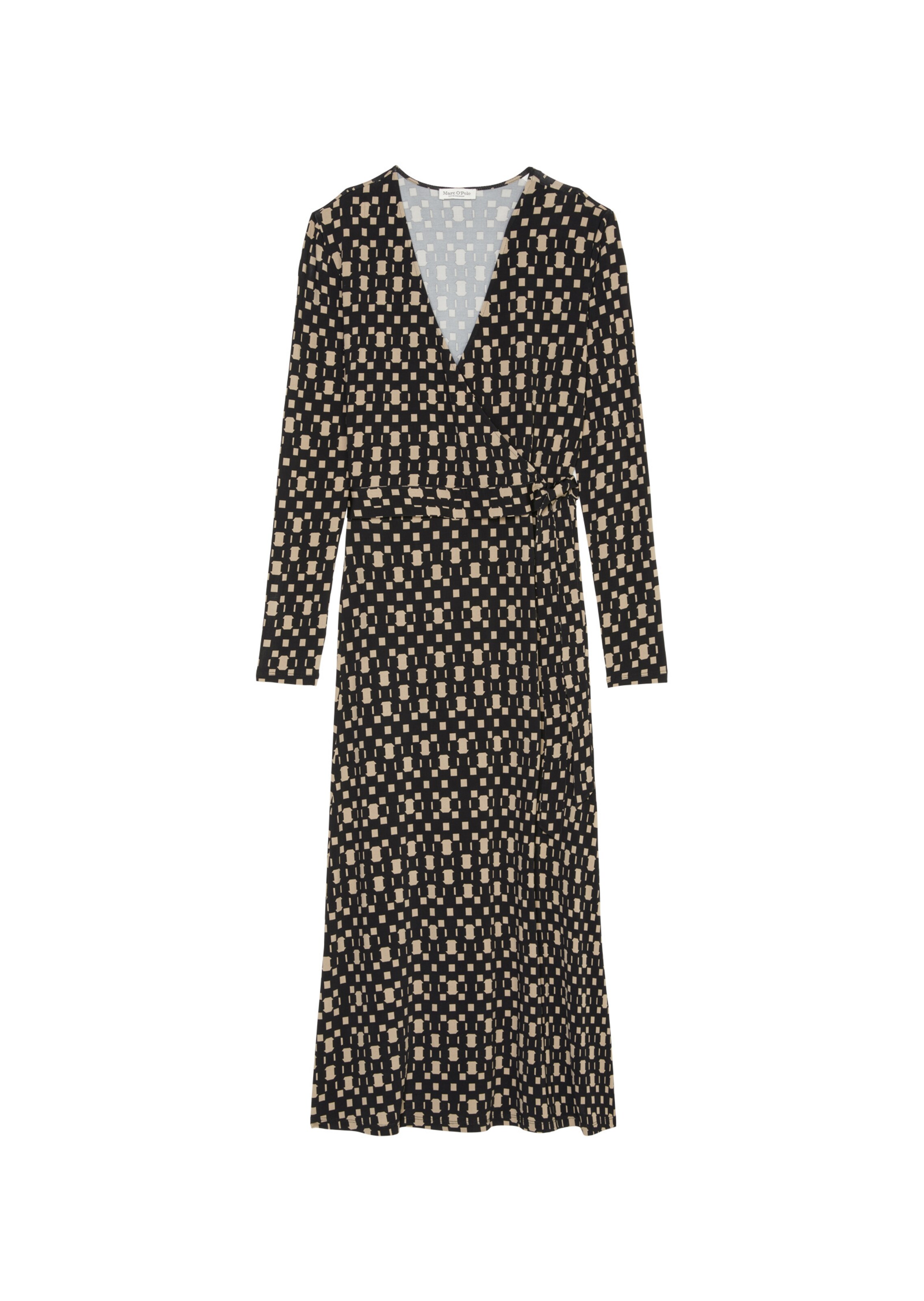 Marc O'Polo Kleid in Schwarz: Vorderseite