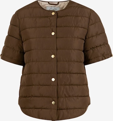 Coster Copenhagen Välikausitakki ' ASTA ' värissä ruskea: etupuoli