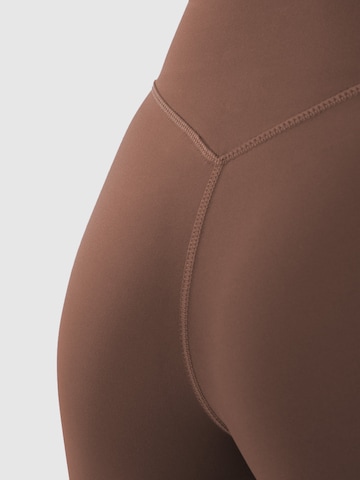 Smilodox Skinny Leggings 'Selina' in Brown