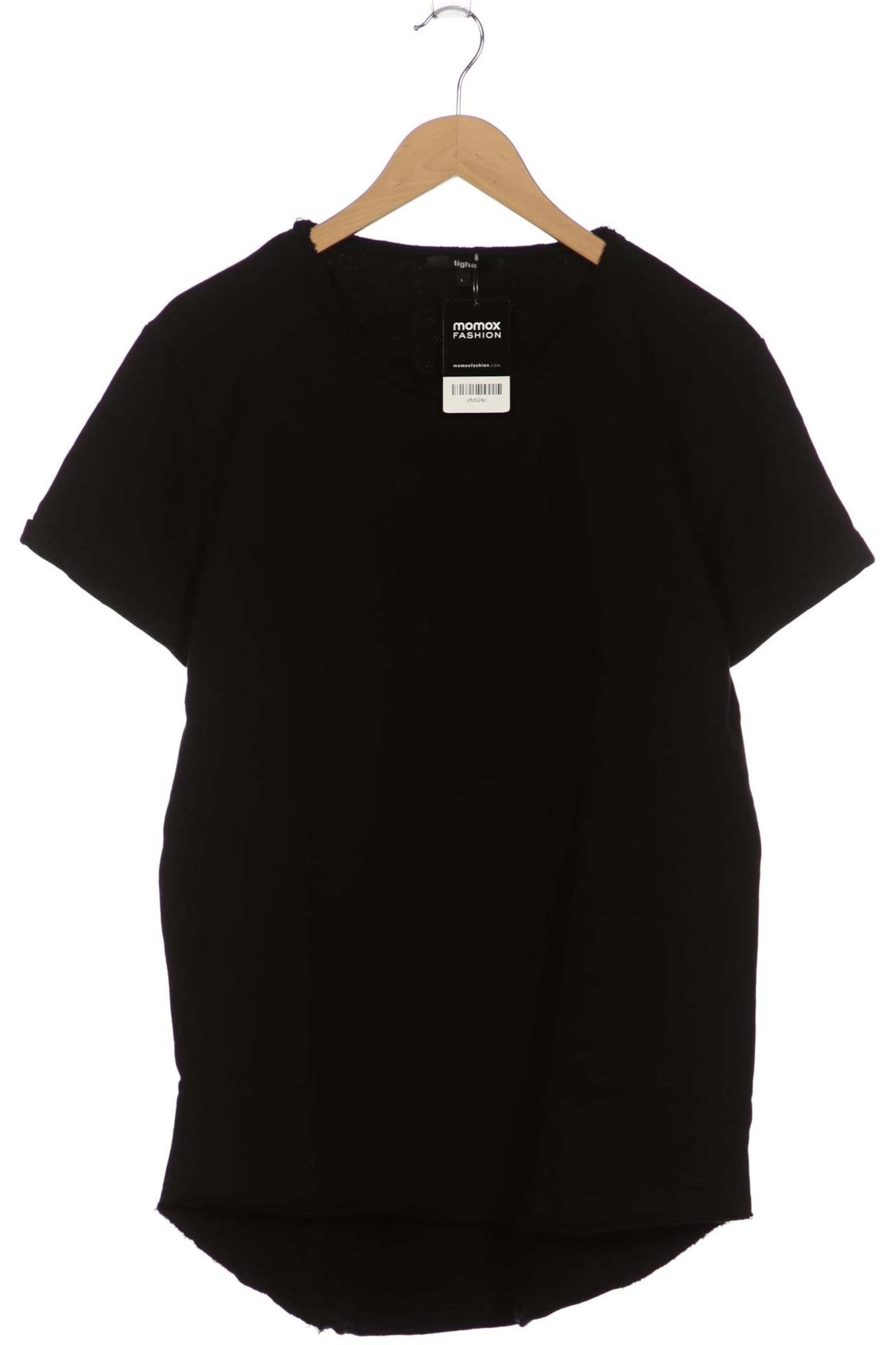 tigha T-Shirt L in Schwarz: Vorderseite