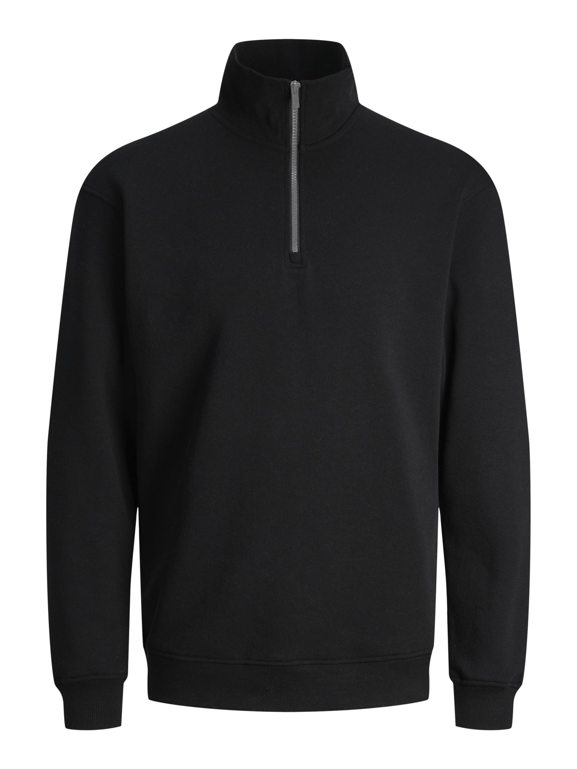 JACK & JONES Sweatshirt 'JJEBradley' in Black: front