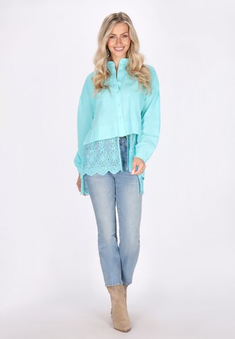 IZIA Blouse in Blauw