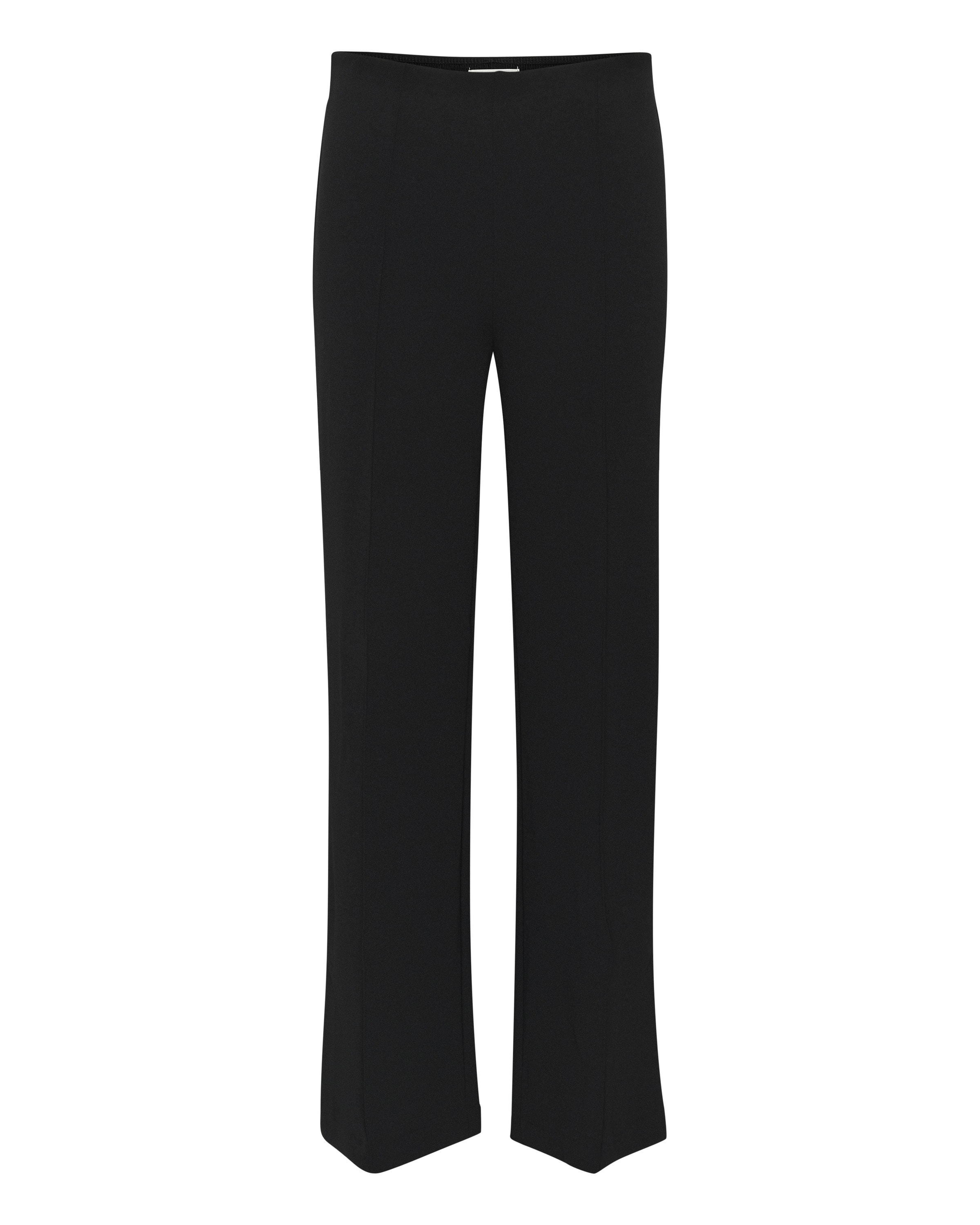 SOAKED IN LUXURY Loose fit Trousers 'Bea' in Black: front