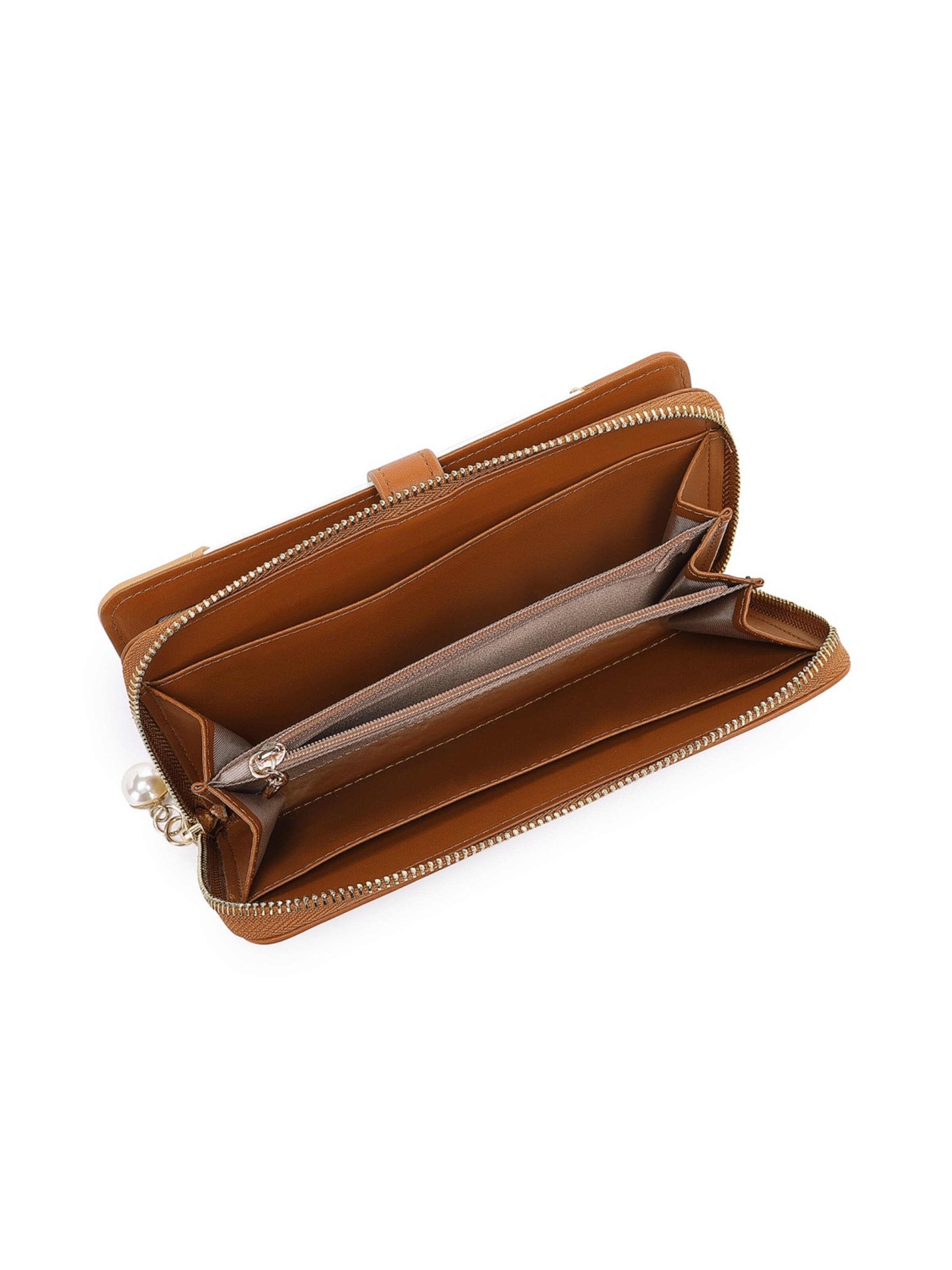 Miss Lulu Wallet in Brown